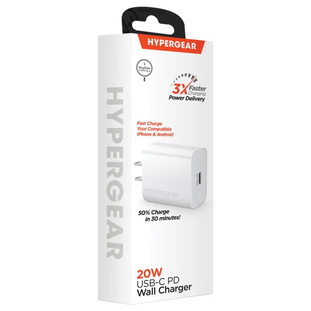 HyperGear® 20-Watt Power Delivery USB-C® Wall Charger