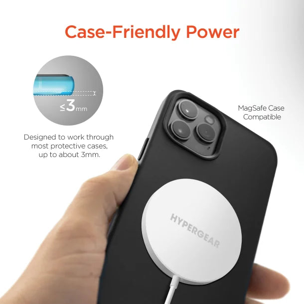 HyperGear® 15-Watt Universal Magnetic Wireless Fast Charger