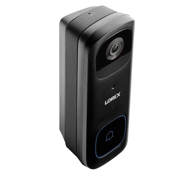 Lorex® Wi-Fi® 2K Smart Video Doorbell, Battery Operated (Black)