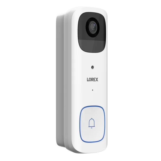 Lorex® Wi-Fi® 2K Smart Video Doorbell, Battery Operated (White)