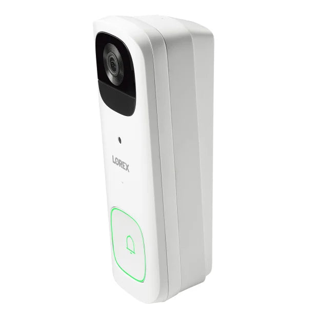 Lorex® Wi-Fi® 2K Smart Video Doorbell, Battery Operated (White)