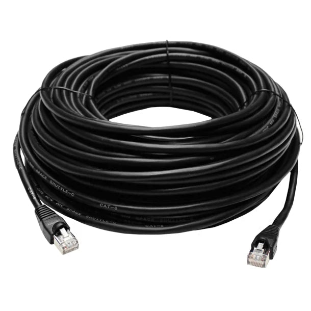 Lorex® CAT-6 Outdoor Extension Cable for IP Cameras, Black (100 Ft.)