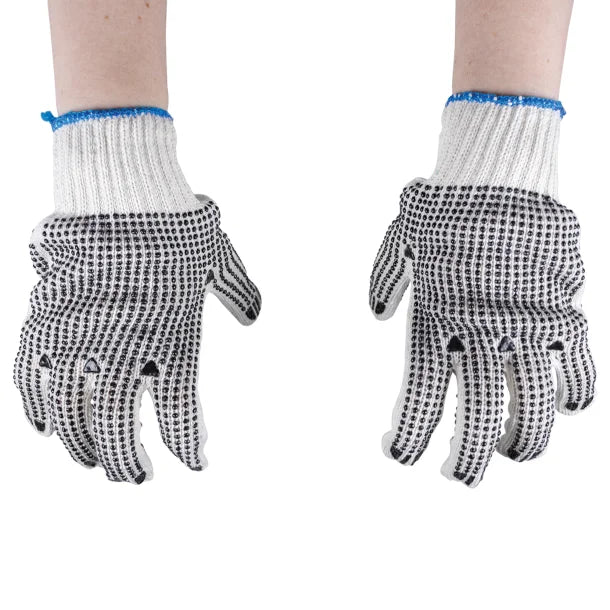 Monster Trucks® Knitted Gloves with PVC Dots, 12 Pairs