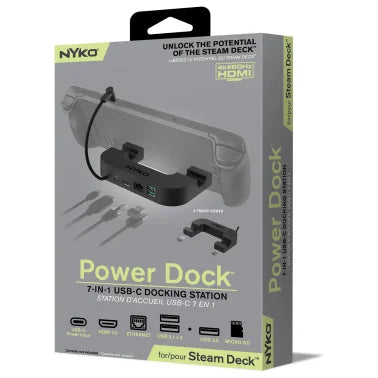 Nyko® 7-in-1 USB-C® Power Dock™ and Hub for Steam Deck™