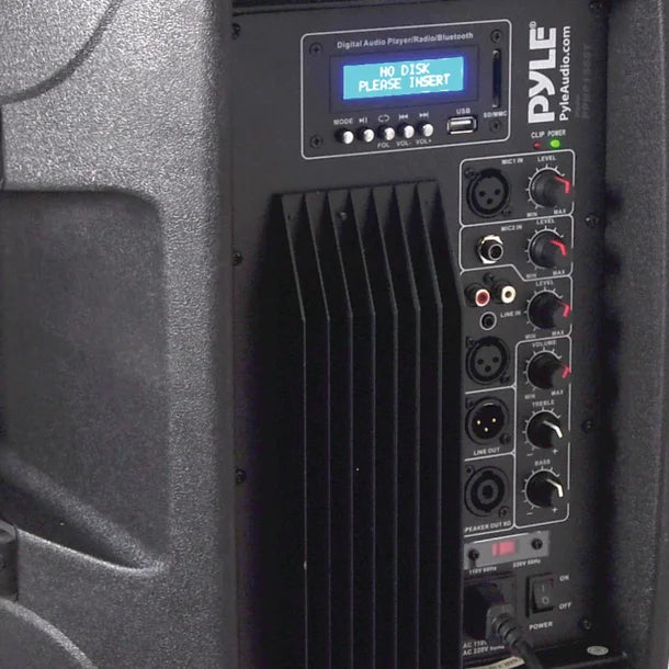 Pyle® Wireless Portable Bluetooth® PA Speaker System