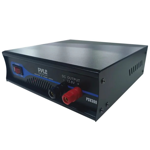 Pyle® 30-Amp Heavy-Duty Switching Power Supply with Cooling Fan