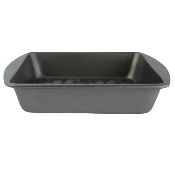 Taste of Home® 2-Piece 8-In. Non-Stick Metal Square Baking Pan Set, Ash Gray