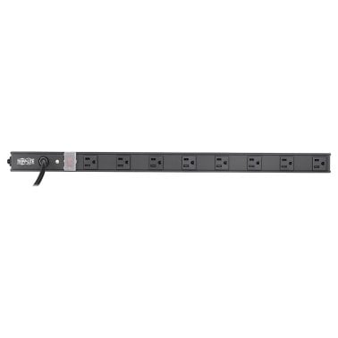 Tripp Lite® by Eaton® Vertical Power Strip, 15-Ft. Cord Length (8 Outlet; Black)