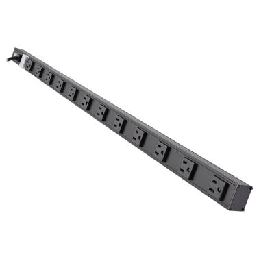 Tripp Lite® by Eaton® Vertical Power Strip, 15-Ft. Cord Length (12 Outlet; Black)