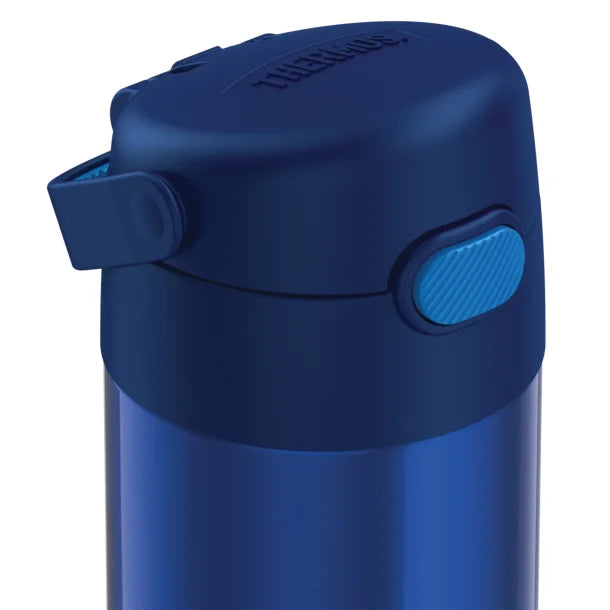 Thermos® 12-Ounce FUNtainer® Vacuum-Insulated Stainless Steel Bottle (Navy)