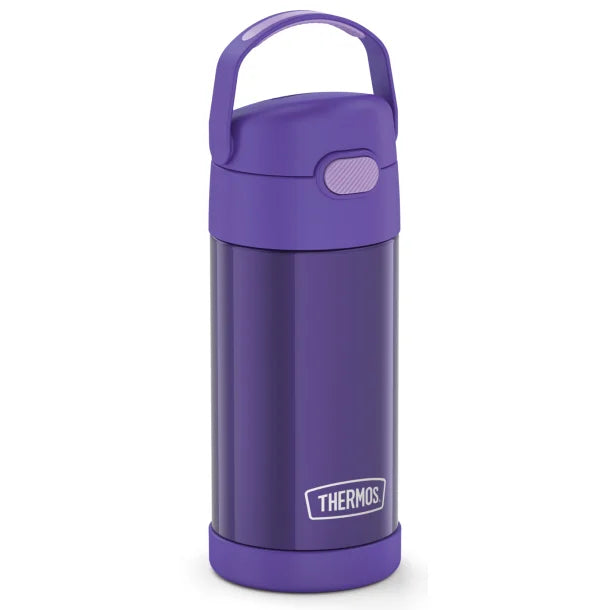 Thermos® 12-Ounce FUNtainer® Vacuum-Insulated Stainless Steel Bottle (Purple)