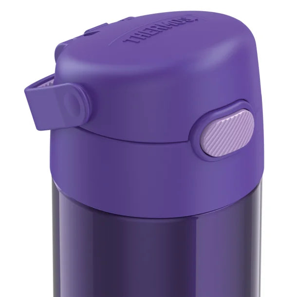 Thermos® 12-Ounce FUNtainer® Vacuum-Insulated Stainless Steel Bottle (Purple)