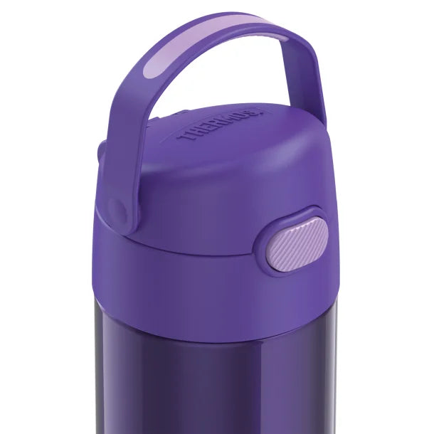 Thermos® 12-Ounce FUNtainer® Vacuum-Insulated Stainless Steel Bottle (Purple)