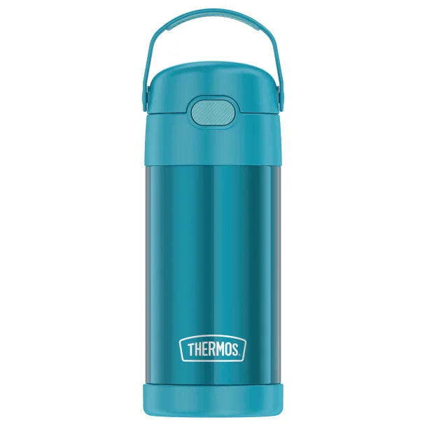 Thermos® 12-Ounce FUNtainer® Vacuum-Insulated Stainless Steel Bottle (Teal)