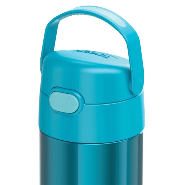 Thermos® 12-Ounce FUNtainer® Vacuum-Insulated Stainless Steel Bottle (Teal)