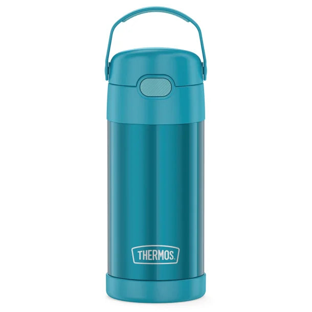 Thermos® 12-Ounce FUNtainer® Vacuum-Insulated Stainless Steel Bottle (Teal)