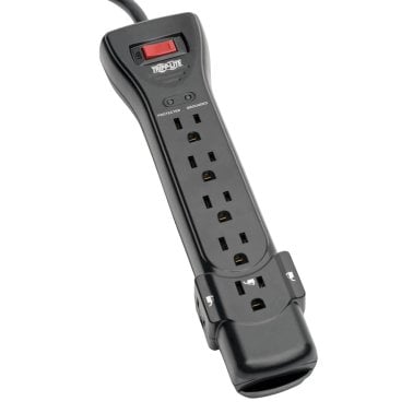 Tripp Lite® by Eaton® Protect It!® 2,160-Joules Surge Protector, 7 Outlets, 25-Ft. Cord, SUPER725B