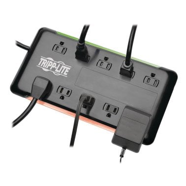 Tripp Lite® by Eaton® Protect It!® 2,880-Joules Surge Protector, 10-Outlet, 6-Ft. Cord, TLP1006B