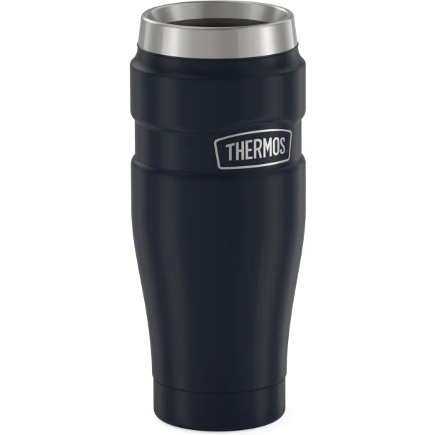 Thermos® 16-Ounce Stainless King™ Vacuum-Insulated Stainless Steel Travel Tumbler (Matte Blue)