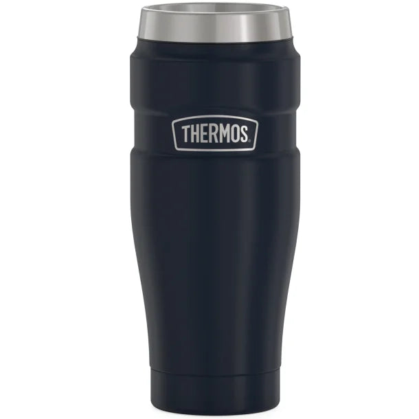 Thermos® 16-Ounce Stainless King™ Vacuum-Insulated Stainless Steel Travel Tumbler (Matte Blue)