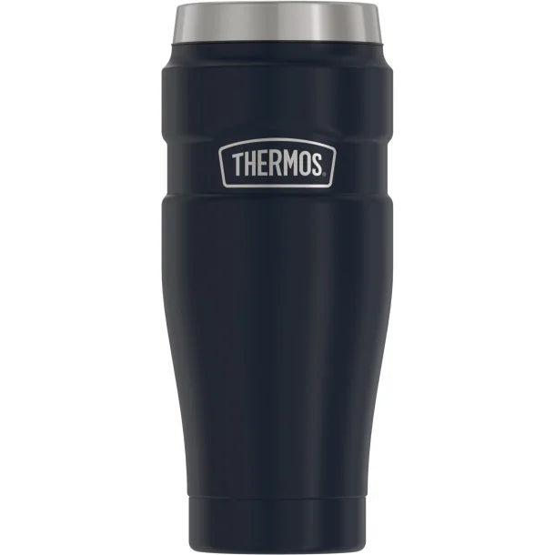 Thermos® 16-Ounce Stainless King™ Vacuum-Insulated Stainless Steel Travel Tumbler (Matte Blue)