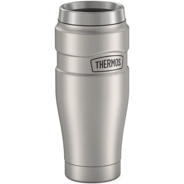 Thermos® 16-Ounce Stainless King™ Vacuum-Insulated Stainless Steel Travel Tumbler (Matte Steel)