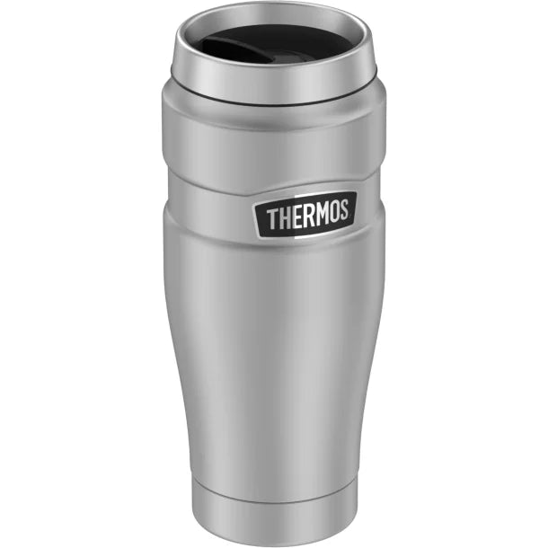 Thermos® 16-Ounce Stainless King™ Vacuum-Insulated Stainless Steel Travel Tumbler (Matte Steel)