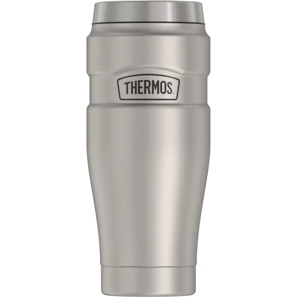 Thermos® 16-Ounce Stainless King™ Vacuum-Insulated Stainless Steel Travel Tumbler (Matte Steel)