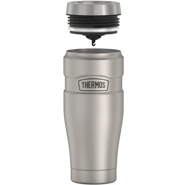 Thermos® 16-Ounce Stainless King™ Vacuum-Insulated Stainless Steel Travel Tumbler (Matte Steel)