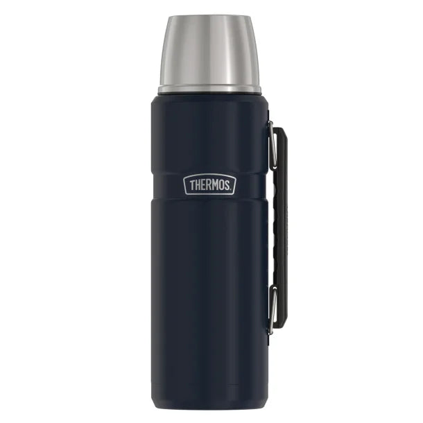 Thermos® Stainless King™ Vacuum Insulated Stainless Steel Beverage Bottle (1.2 L; Matte Blue)