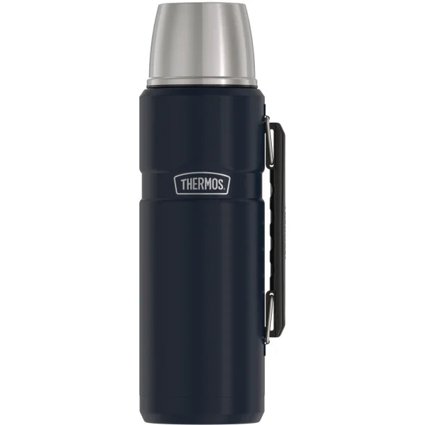 Thermos® Stainless King™ Vacuum Insulated Stainless Steel Beverage Bottle (1.2 L; Matte Blue)