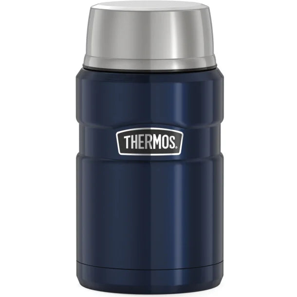 Thermos® 24-Ounce Stainless King™ Vacuum-Insulated Food Jar (Matte Blue)