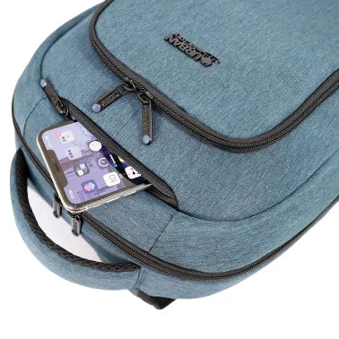 Urban Factory CYCLEE City Edition Ecologic Backpack for Notebooks and Computers (13 In./14 In.; Deep Blue)