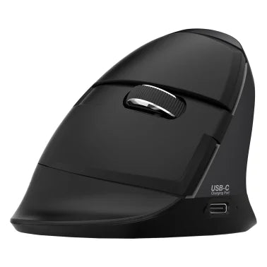 Urban Factory ERGO PRO Bluetooth® and Wireless 2.4 GHz Vertical Mouse for Right-Handed Users