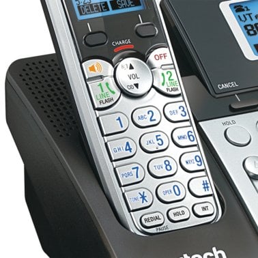 VTech® DECT 6.0 1-Handset Cordless 2-Line Phone System with Digital Answering System