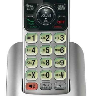 VTech® DECT 6.0 2-Handset Cordless Expandable Speakerphone with Caller ID