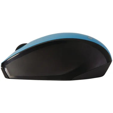 Verbatim® Cordless Blue-LED Computer Mouse, Multi-Trac, 3 Buttons, 2.4 GHz (Blue)