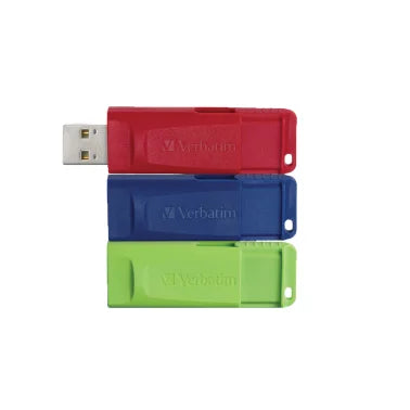 Verbatim® Store ‘n’ Go® USB-A Flash Drives, 3 Count (32 GB)