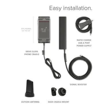 weBoost® Drive Sleek® In-Vehicle Signal Booster Kit