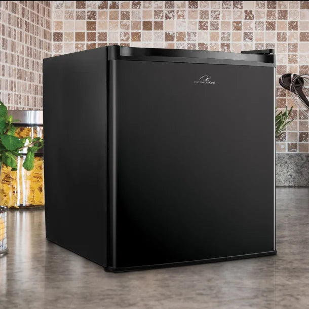 Commercial Cool® Compact Refrigerator/Freezer (1.6 cu. Ft.; Black)