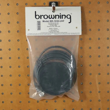 Browning® 3-5/8-In. NMO Magnet Mount with Rubber Boot and Preinstalled UHF PL-259 Connector (Chrome)