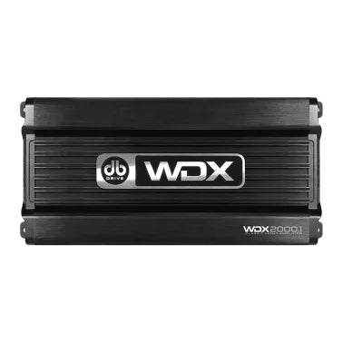 DB Drive™ WDX® Series Mini WDX2000.1 2,000-Watt-Max Monoblock Class-D Audio Amplifier 12-Volt for Vehicles, with Remote