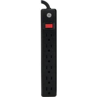 GE® 6-Outlet General-Purpose Power Strip with 6ft Cord