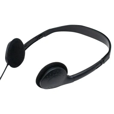 Digital Energy® OH54 On-Ear Headphones, Black (1 Pack)
