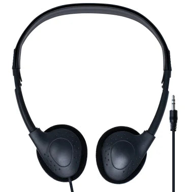 Digital Energy® OH54 On-Ear Headphones, Black (1 Pack)