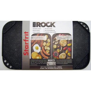 THE ROCK™ by Starfrit® 10.6-Inch x 19.5-Inch Reversible Grill/Griddle