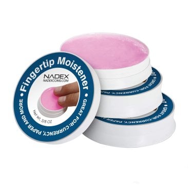 Nadex Coins™ Fingertip Moistener Pads (3 Pack)