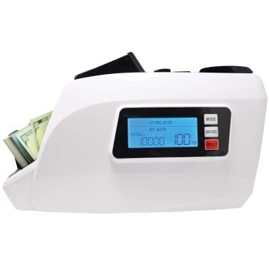 Nadex Coins™ V5400 Mixed-Denomination Money Counter and Counterfeit Detector