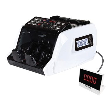 Nadex Coins™ V5400 Mixed-Denomination Money Counter and Counterfeit Detector