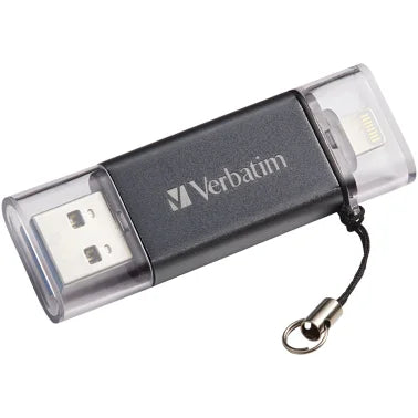 Verbatim® iStore 'n' Go USB 3.0 Flash Drive with Lightning® Connector (32 GB)